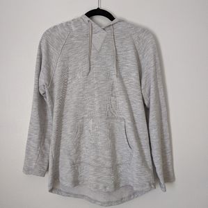 Calvin Klein Heather Gray 3/4 Length Sleeve Hoodie